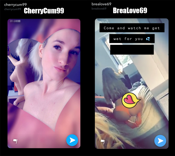 Snapchat Usernames That Send Nudes.